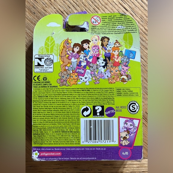 New Polly pocket sets (car/driver and pet monkey and puppy) - Picture 4 of 4